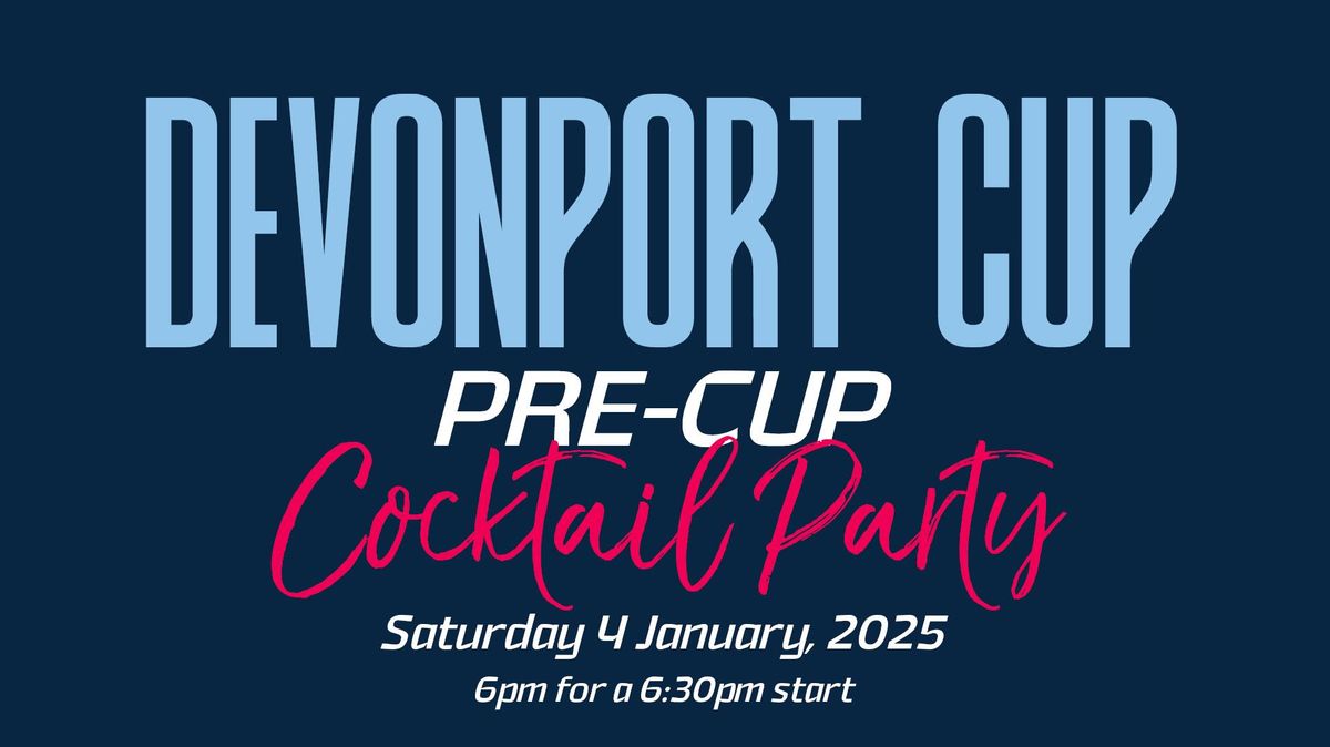 2025 Devonport Cup pre-cup Cocktail Party