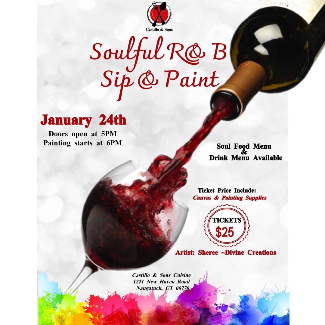 Soulful R&B Sip & Paint