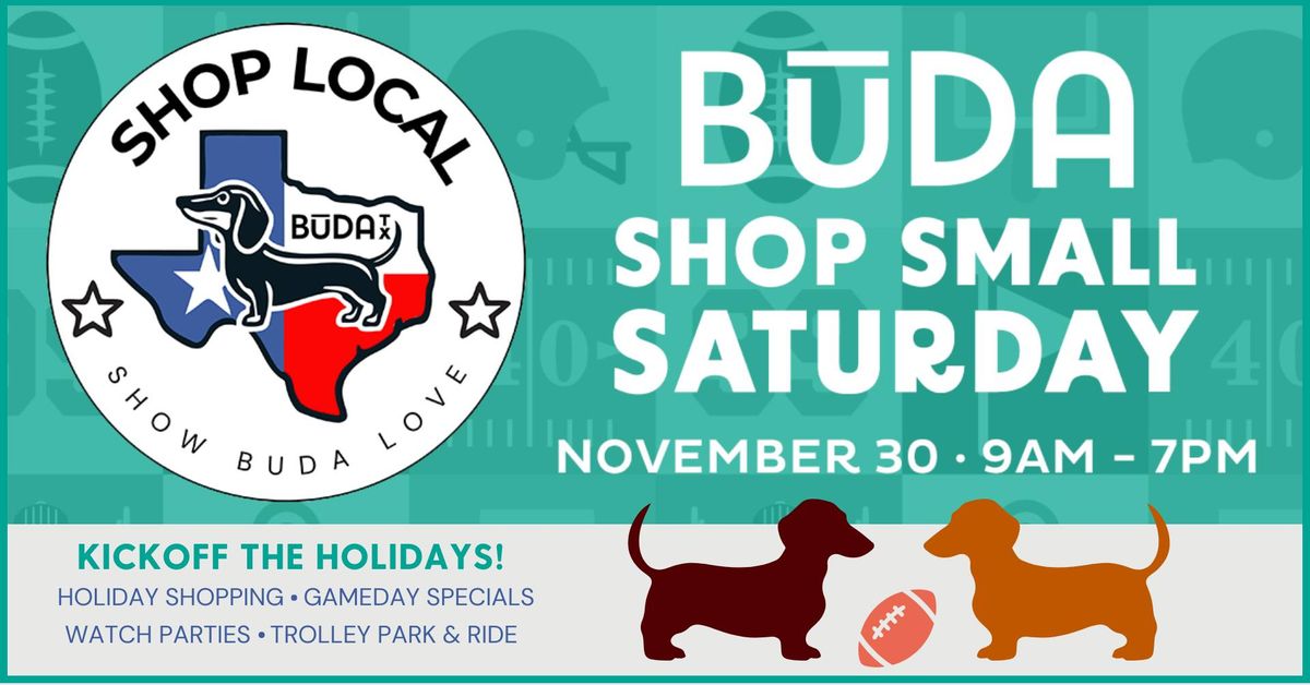 Buda Shop Small Saturday