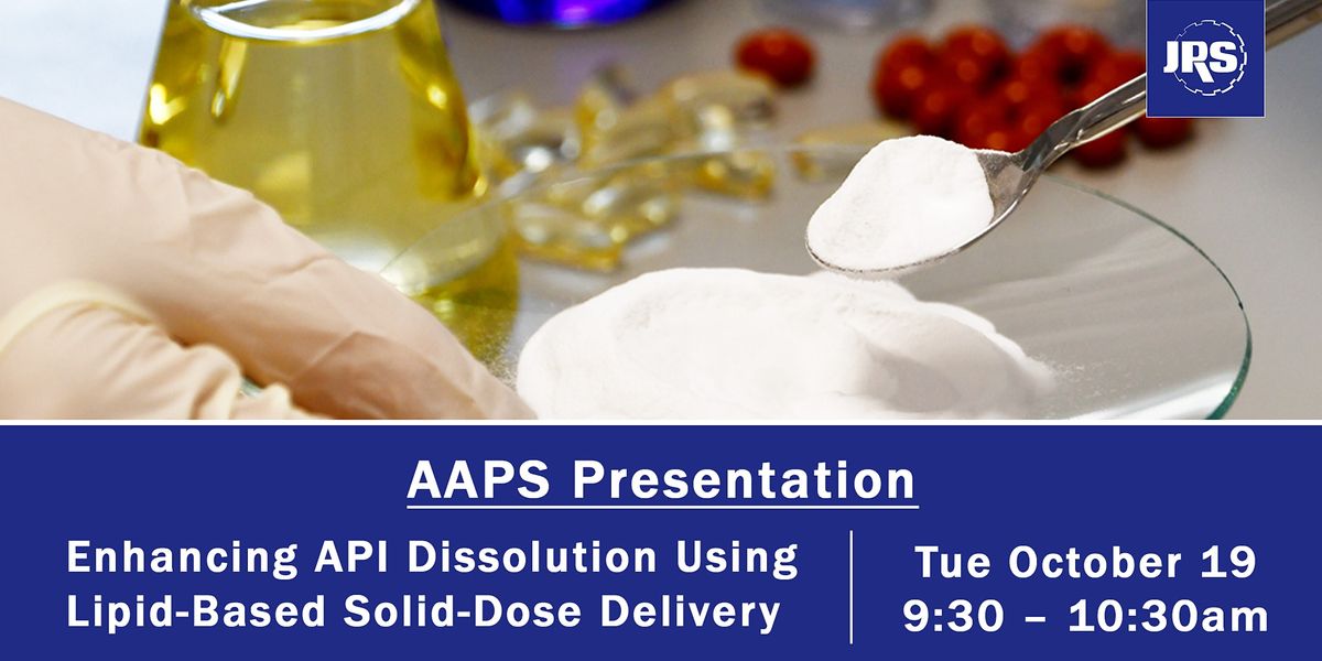 Enhancing API Dissolution Using Lipid-Based Solid-Dose Delivery