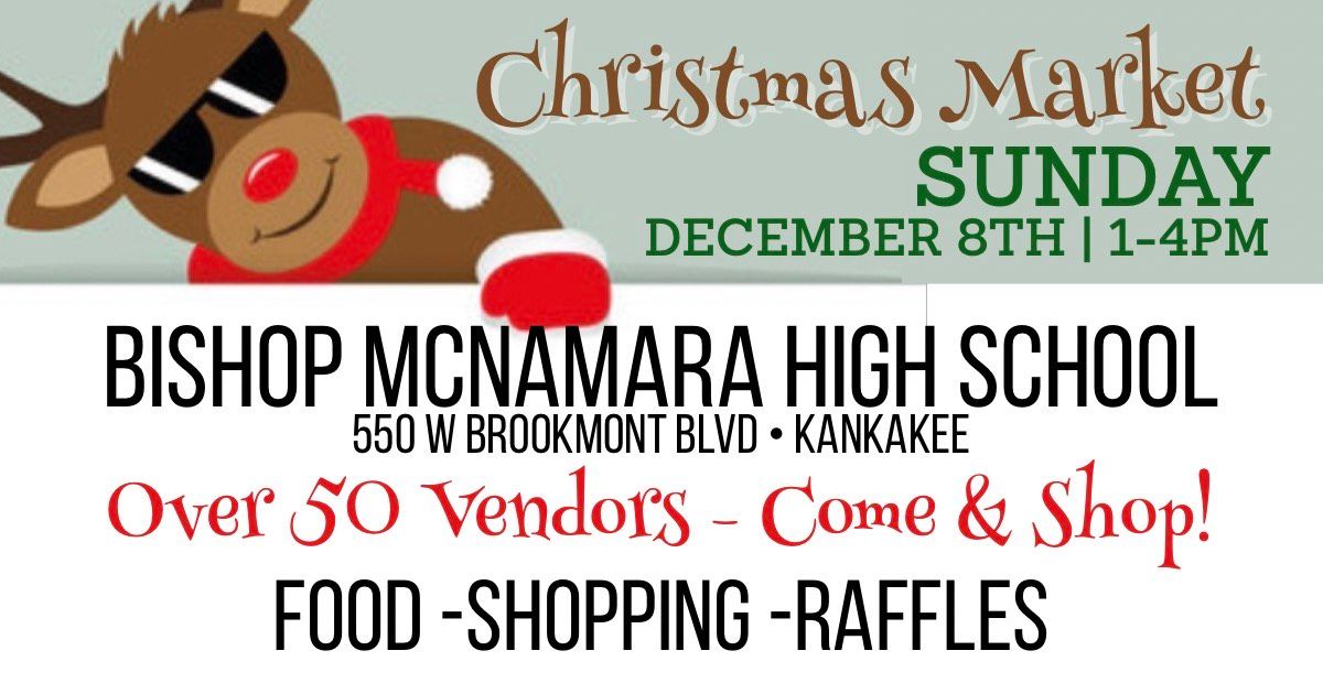 Christmas Market Bishop McNamara 