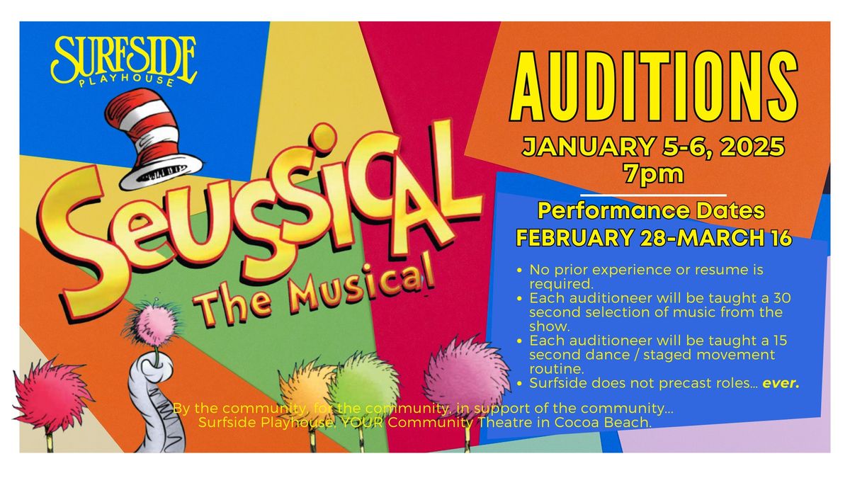 Auditions: Seussical the Musical