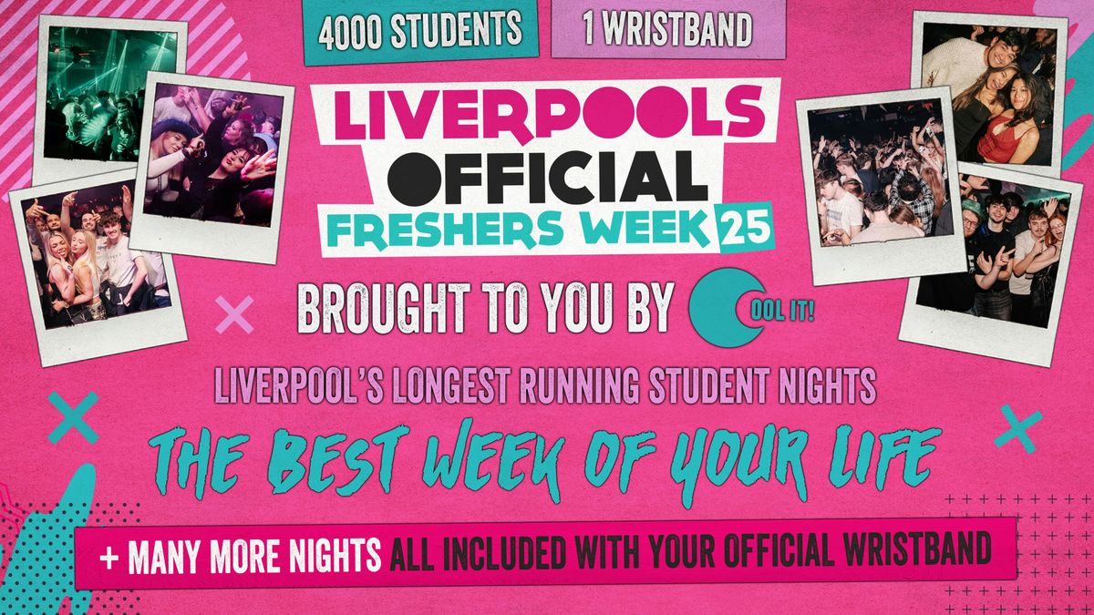 Liverpool's OFFICIAL All Access Freshers Wristband 2025 \ud83c\udf9f\ufe0f