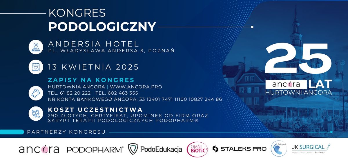 Kongres podologiczny w Poznaniu