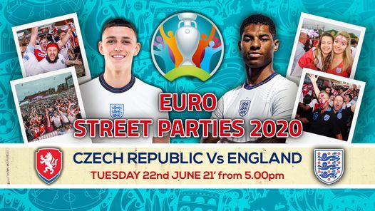 Czech Republic Vs England - Street Party