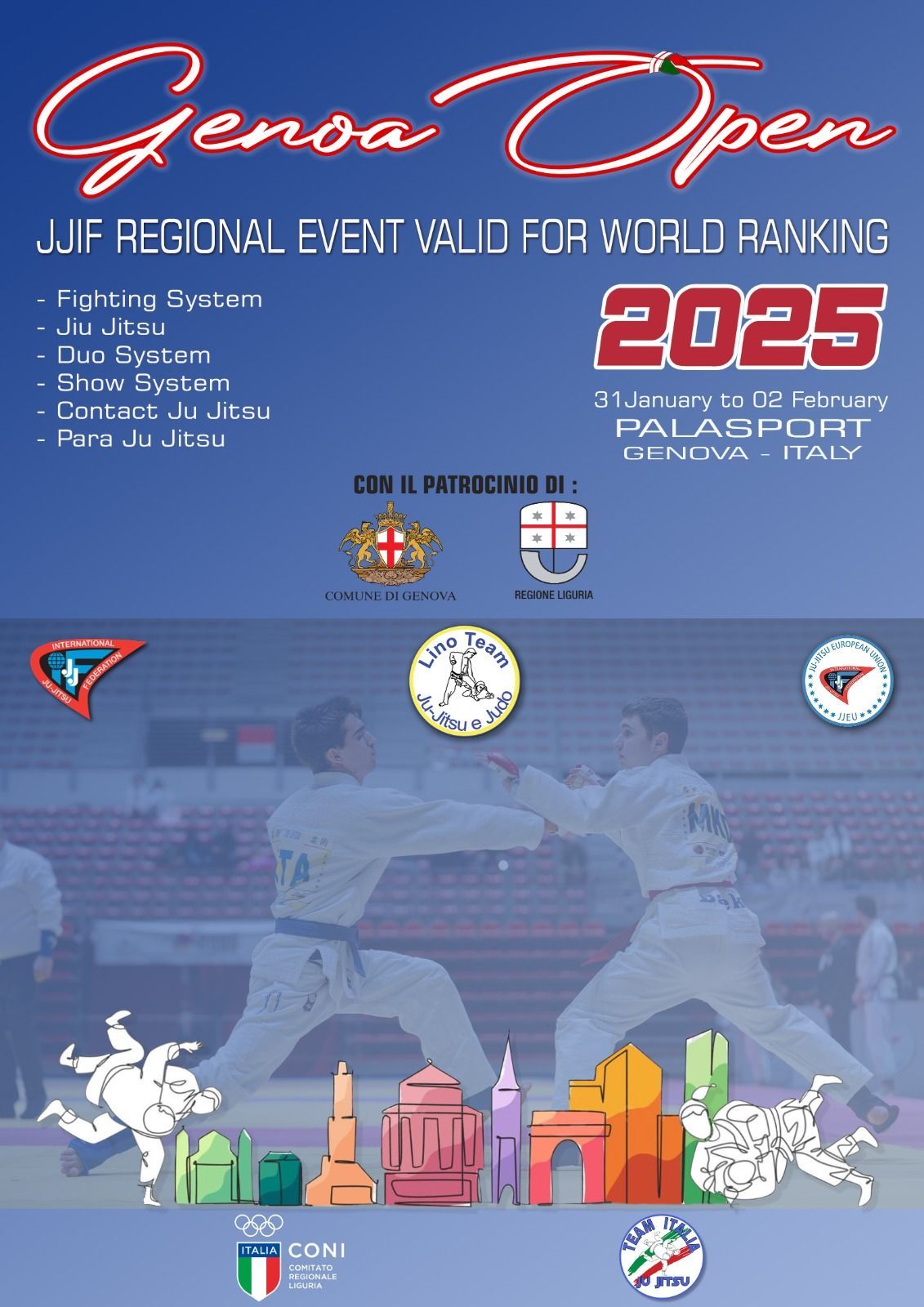 GENOA OPEN 2025 - REGIONAL EVENT - JJIF RANKING