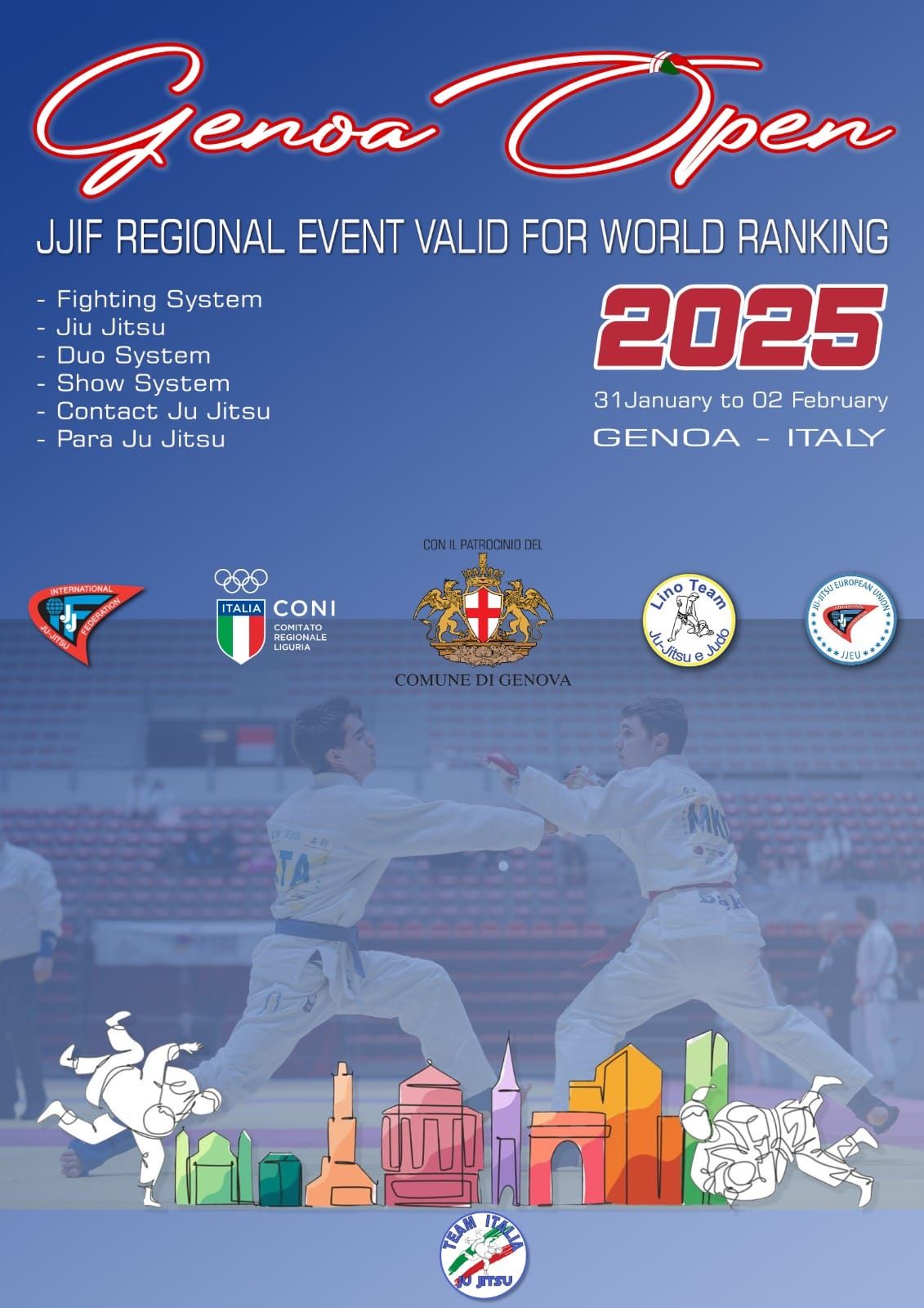 GENOA OPEN 2025 - REGIONAL EVENT - JJIF RANKING