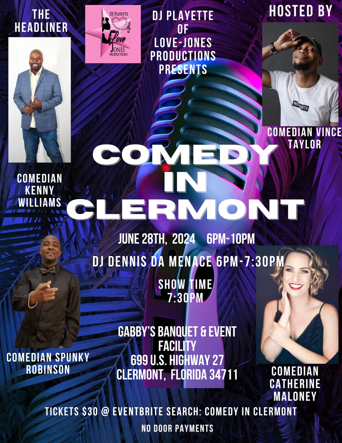 COMEDY IN CLERMONT