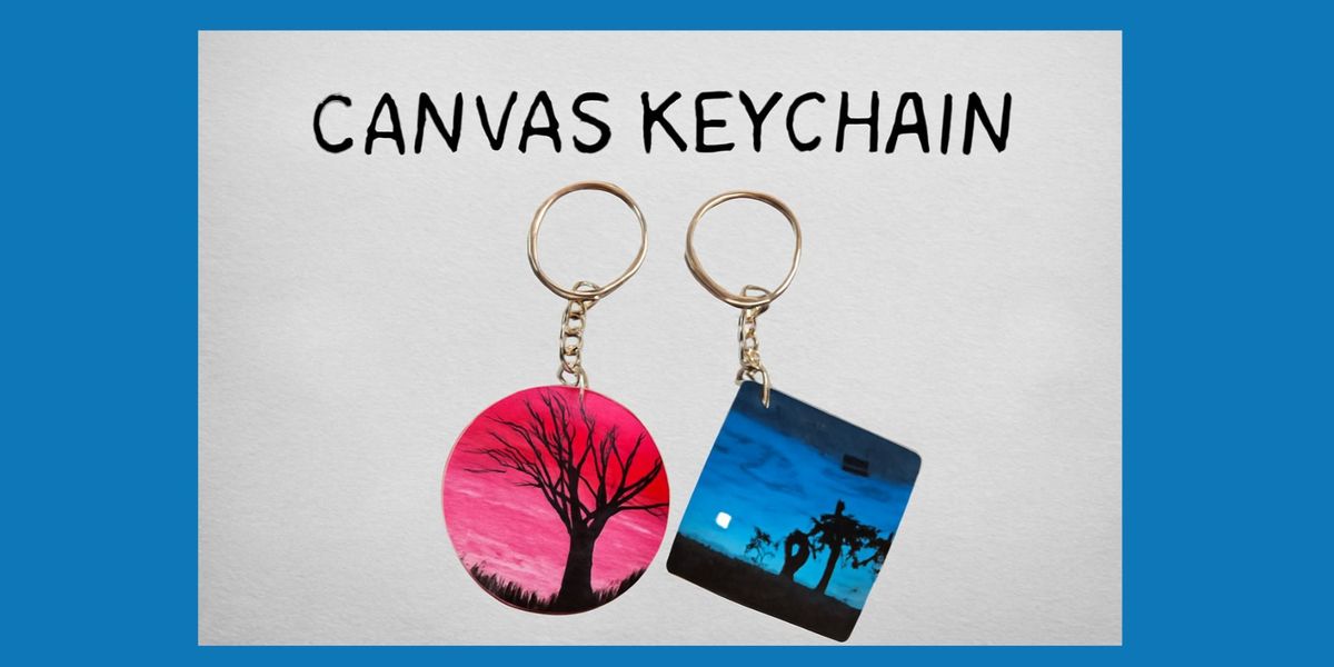 Canvas Keychain