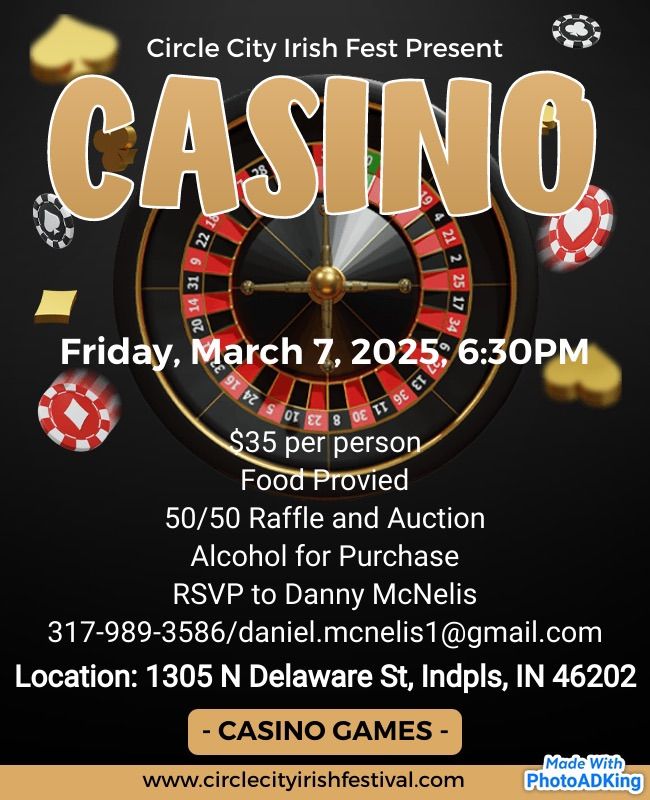 2nd Annual CCIF Casino Night