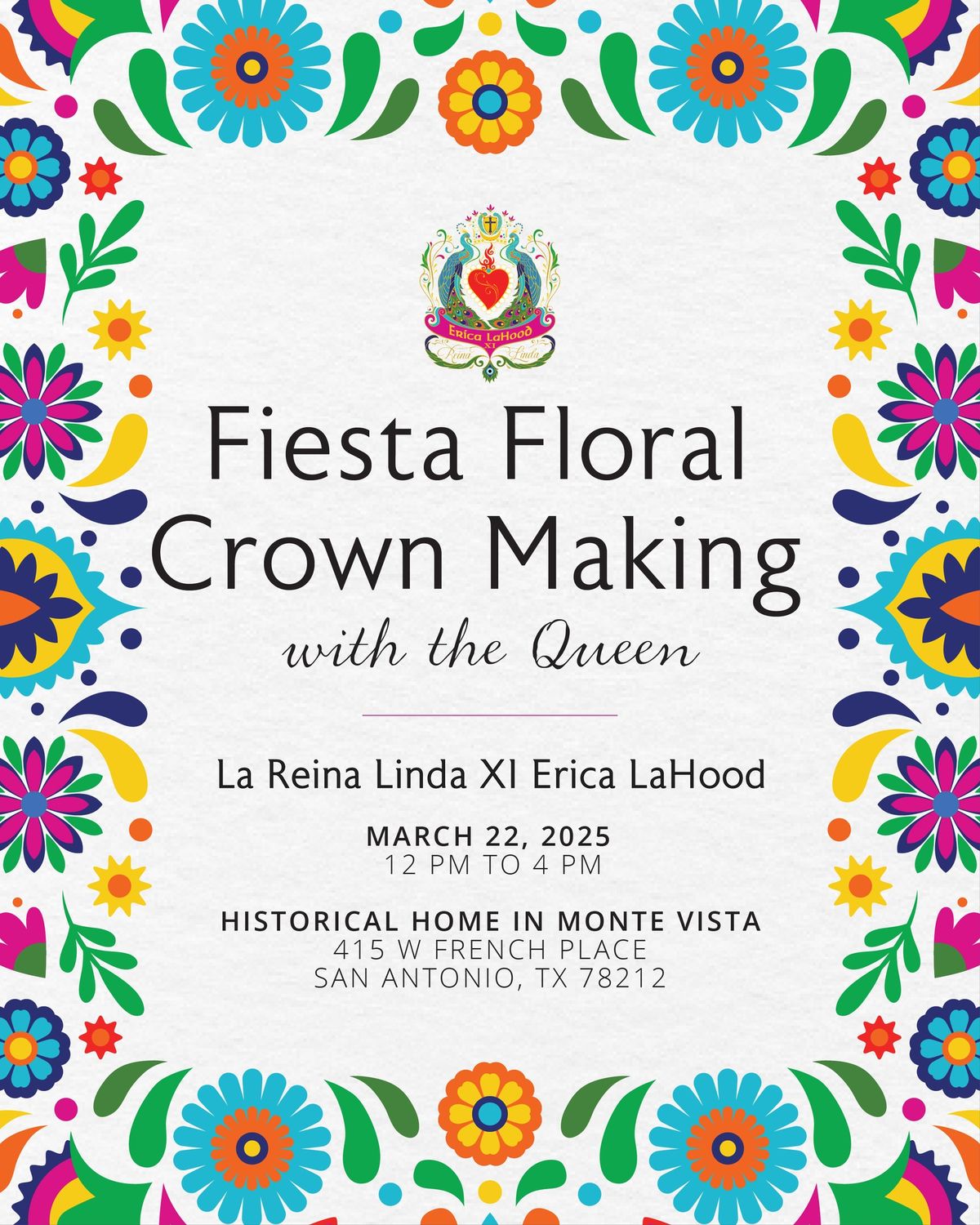 Fiesta Floral Crown Making 