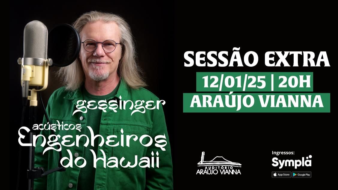 Humberto Gessinger no Ara\u00fajo Vianna | Porto Alegre\/RS (Show Extra)