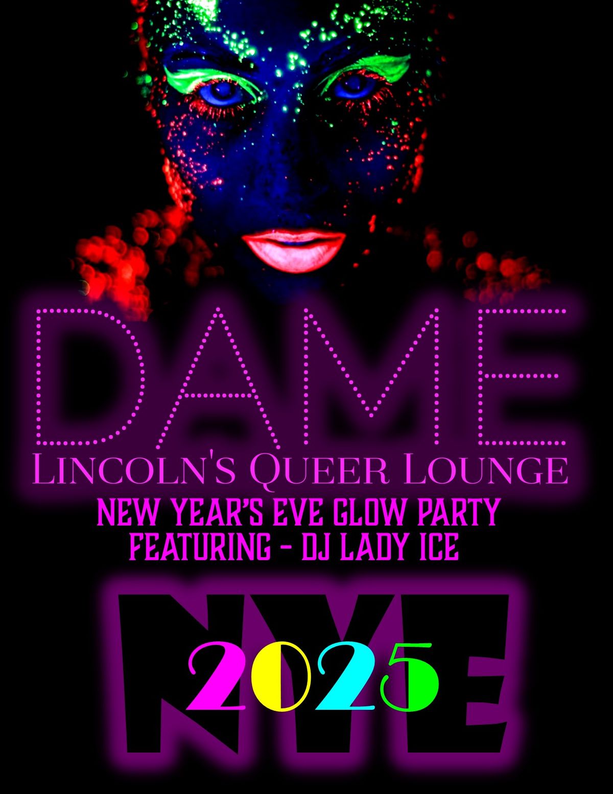 NYE at DAME - featuring DJ Lady Ice