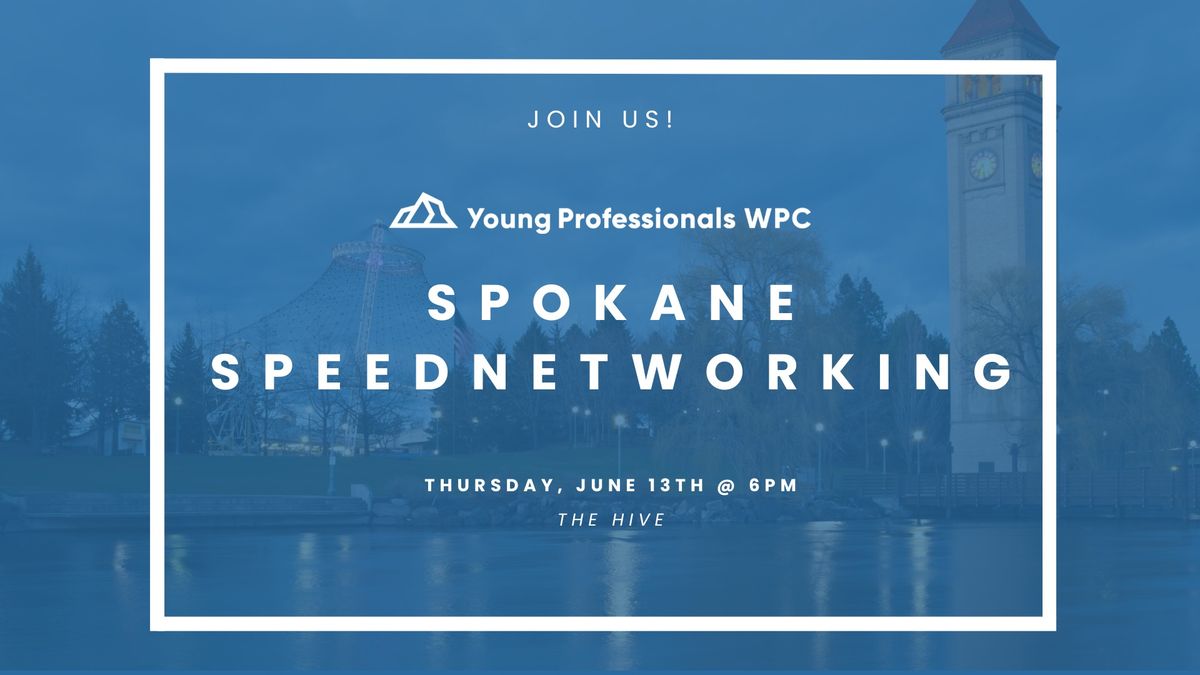 2024 YP Spokane Speed networking  