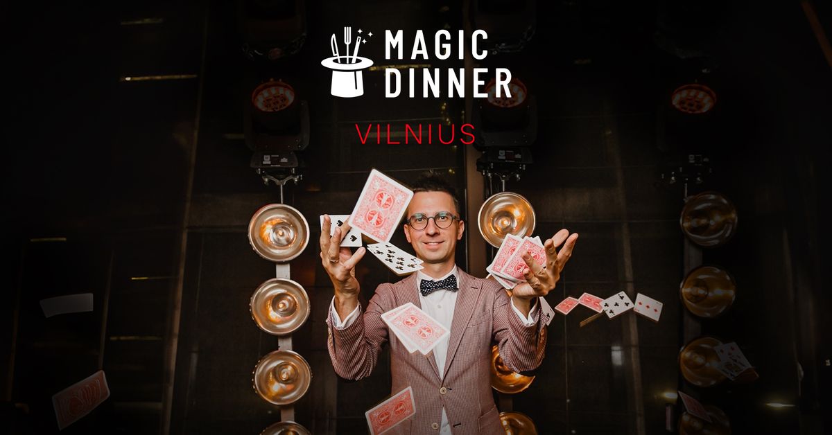 Magijos \u0161ou ir vakarien\u0117 \u201eMagic Dinner\u201c | 10.16