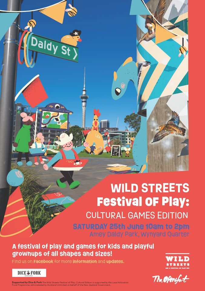 Wild Streets Festival of Play: Cultural Games Edition