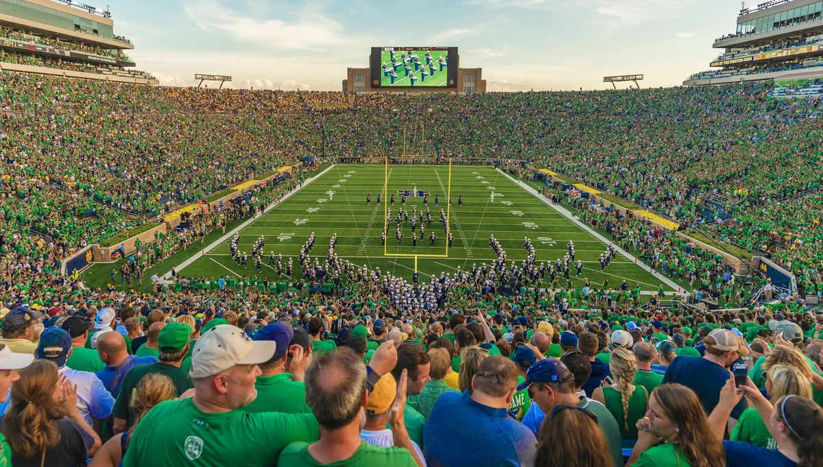 \ud83c\udfc8\ud83d\udfe2\ud83d\udfe1NOTRE DAME FIGHTING IRISH FOOTBALL VS STANFORD (ME, CHAD. & NICK.J)