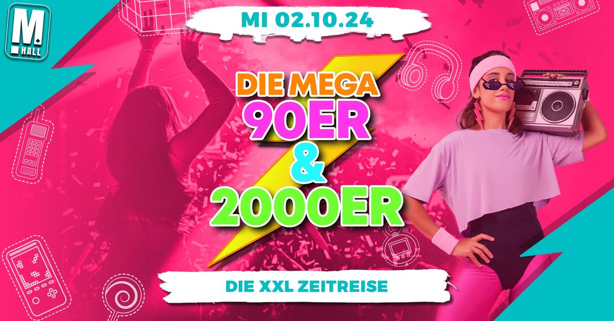 MEGA 90er & 2000er Party | Music Hall Gera | 02.10