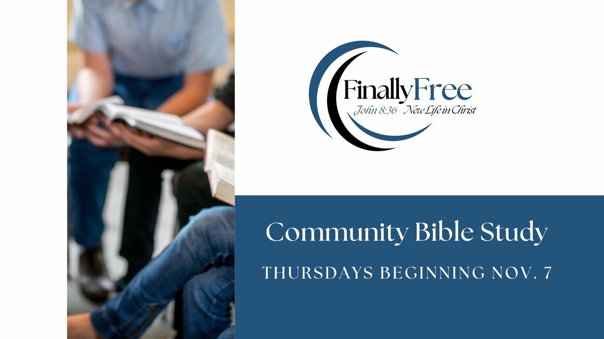 Finally Free Bible Study