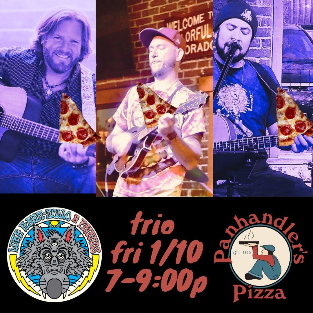 Luke Hahn-Zollo, Max Mackey & Sean Fazzini at Panhandler\u2019s Pizza