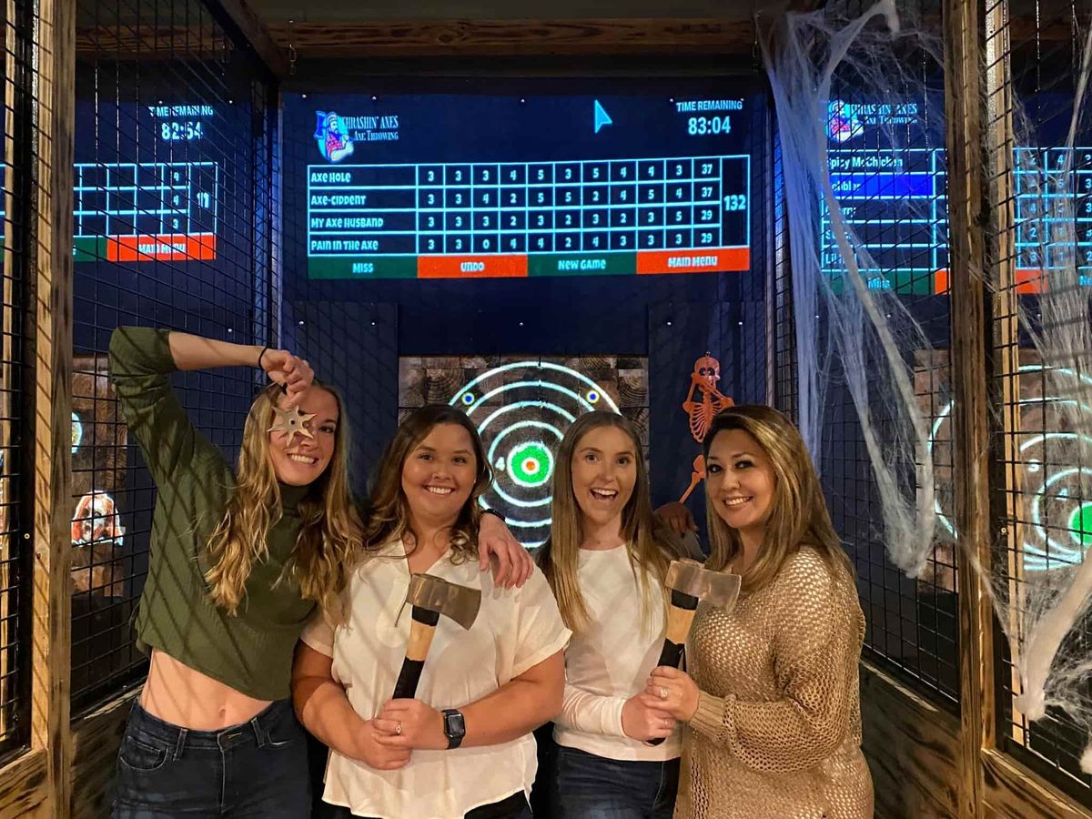 Date Night: Co-Ed Axe Throwing Frisco