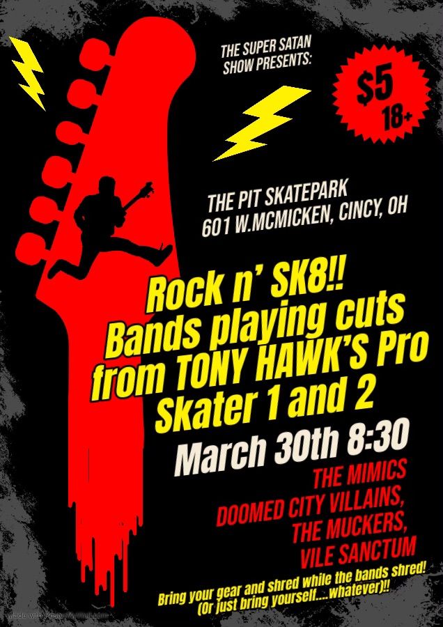Super Satan Show Presents: Tony Hawk Pro Skater