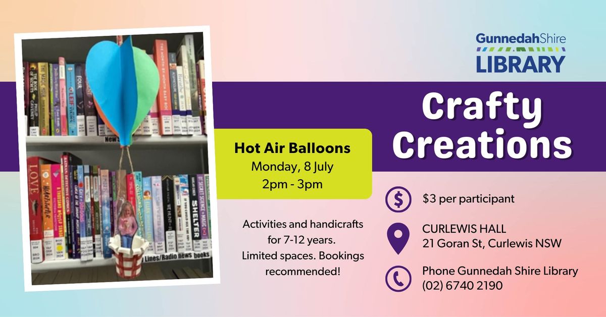 Crafty Creations @ Curlewis Hall
