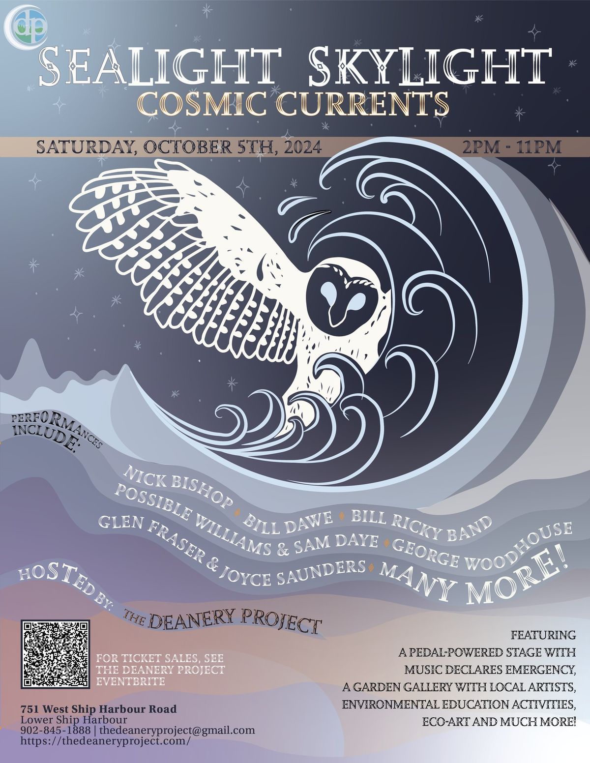 SeaLight SkyLight Festival - Cosmic Currents. An Arts & Night Sky Festival.