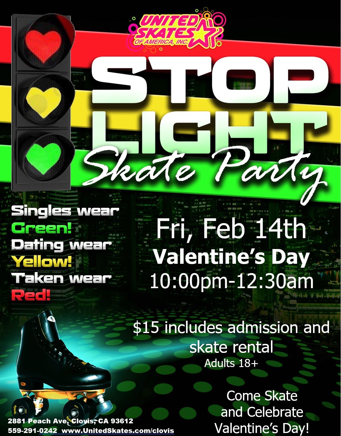 Stop Light Skate Party 