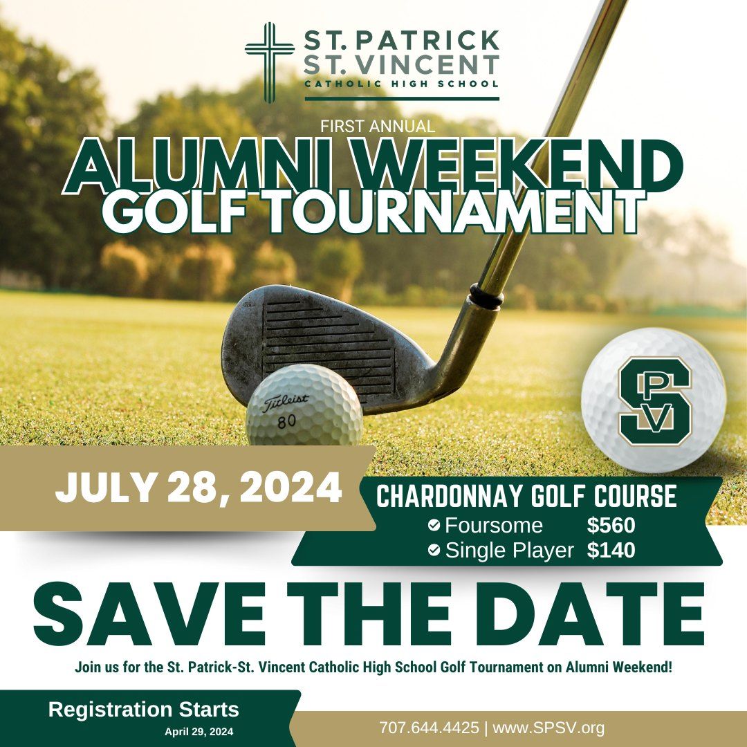 SPSV Alumni Weekend Golf Tournament