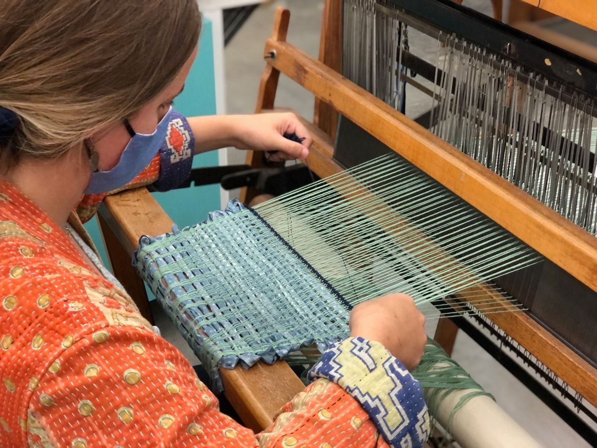 Floor Loom Weaving with Morgan Shipps