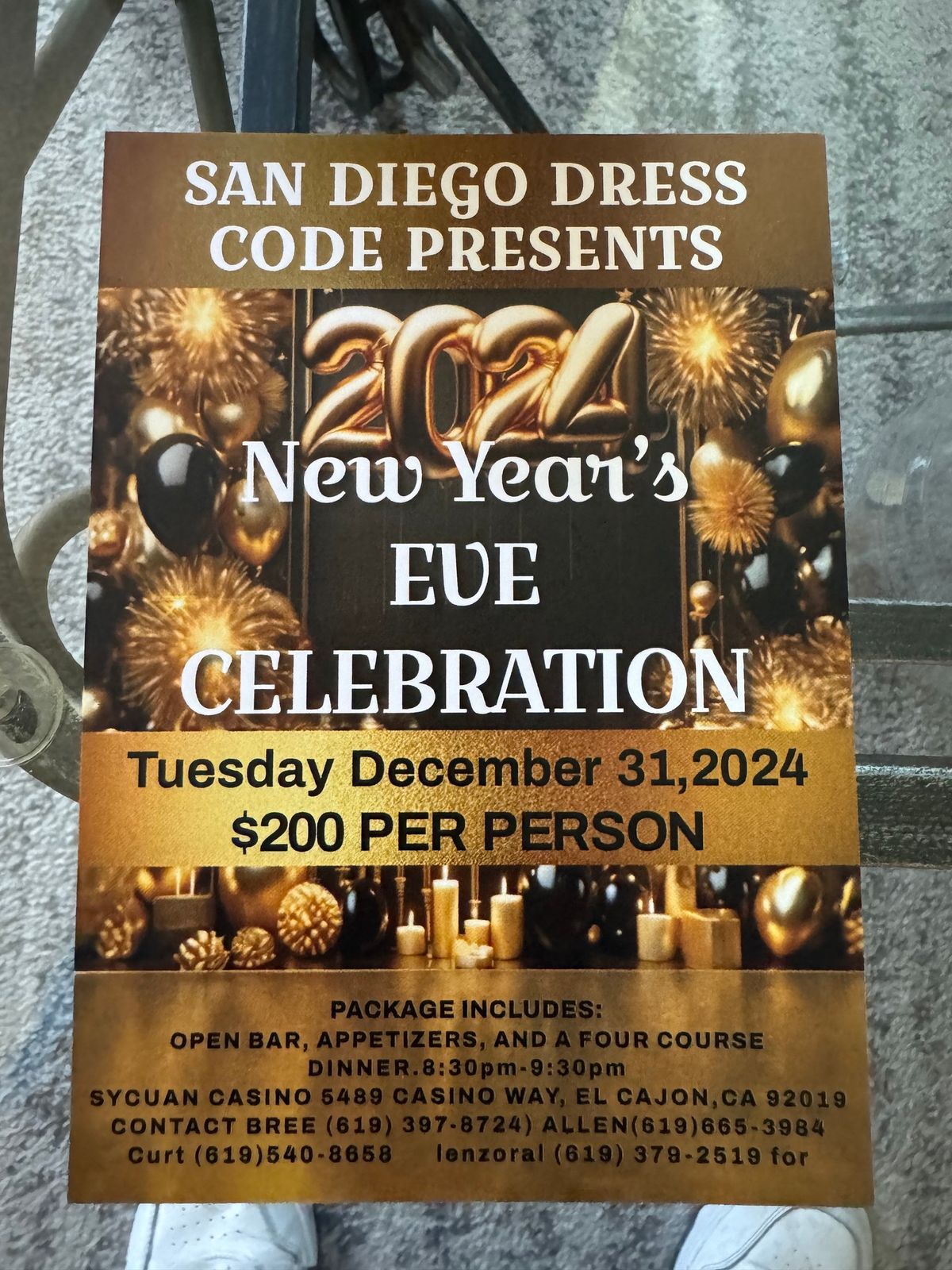 New Year\u2019s Eve celebration