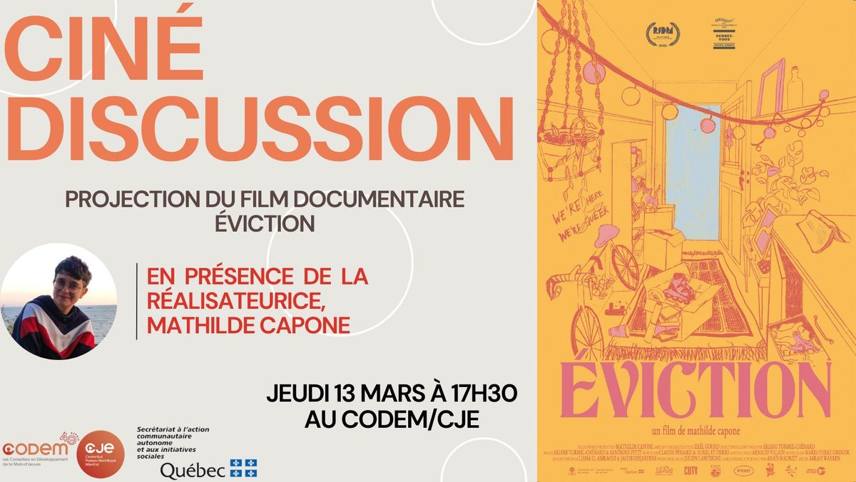 Cin\u00e9-Discussion - Film Documentaire \u00c9viction 