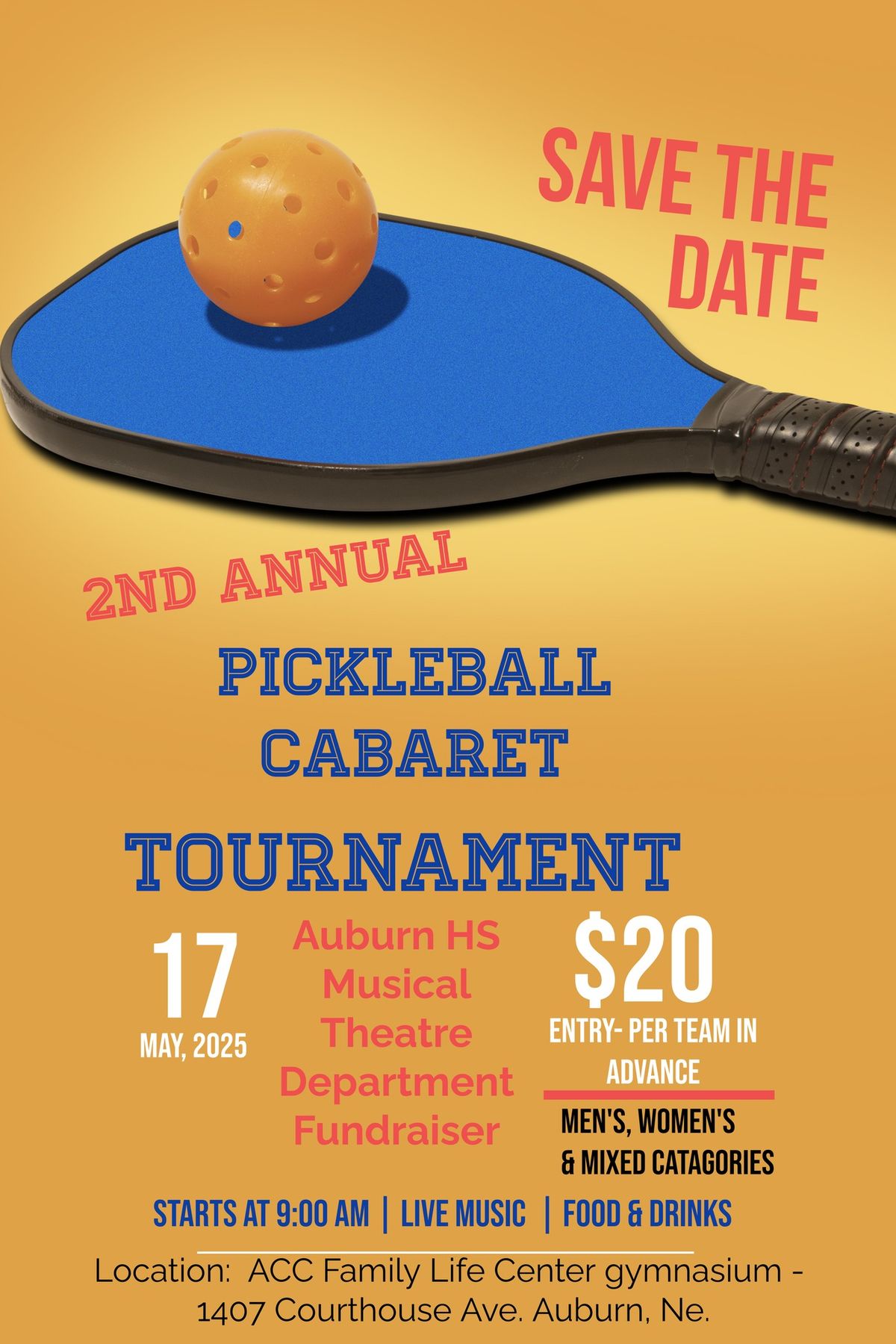 Pickleball Cabaret Tournament