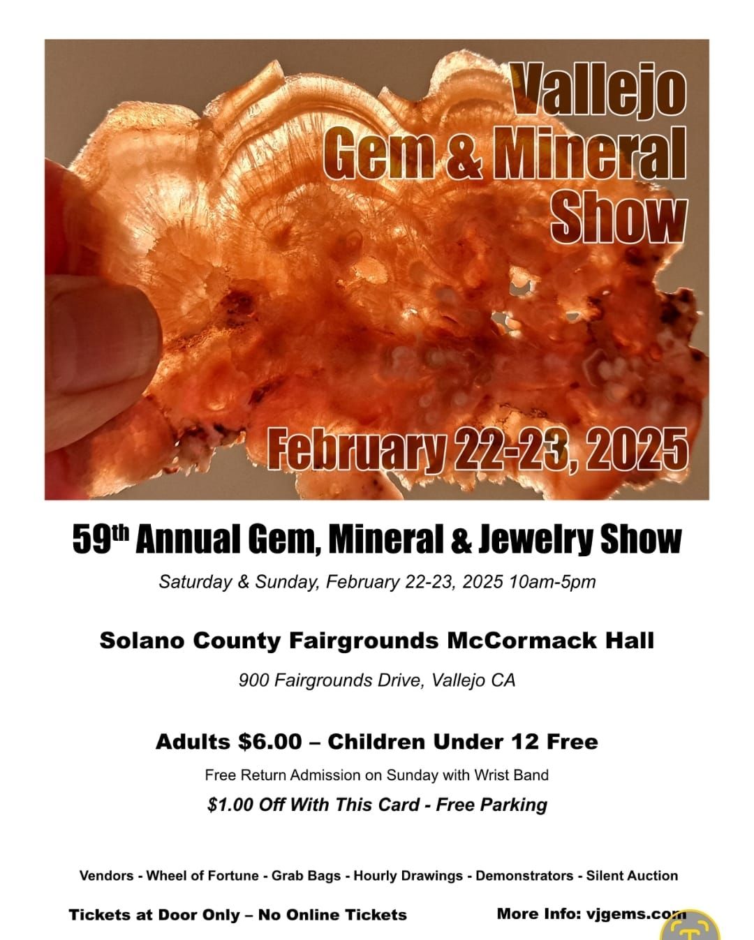 59th Annual Gem, Mineral & Jewelry Show