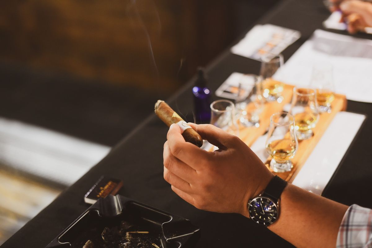 Irish Whiskey & Cigar Pairing