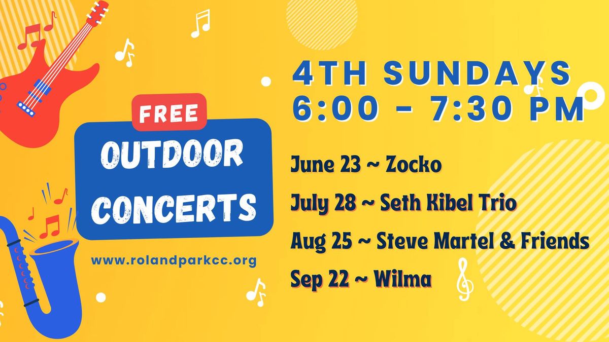 Outdoor Concert Series at Roland Park Community Center