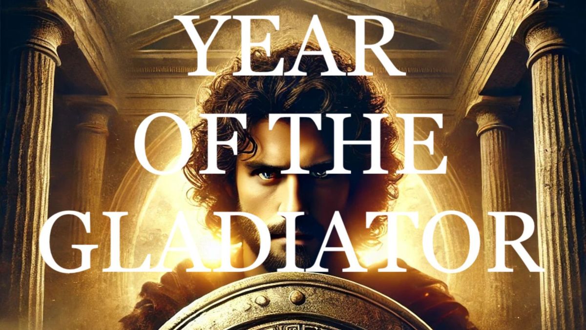 THE YEAR OF THE GLADIATOR - A One-Man Show of a wild year in Tunisia filming a Biblical-Roman epic