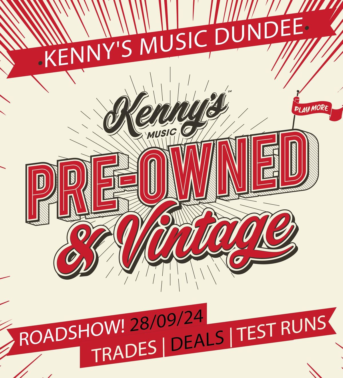 Kenny's Music Vintage & Pre-Owned Roadshow - Dundee!