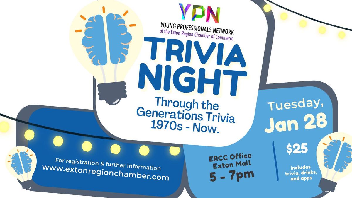 YPN Presents Trivia for the Generations