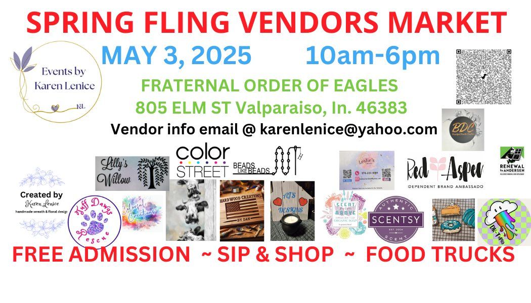 SPRING FLING VENDOR MARKET