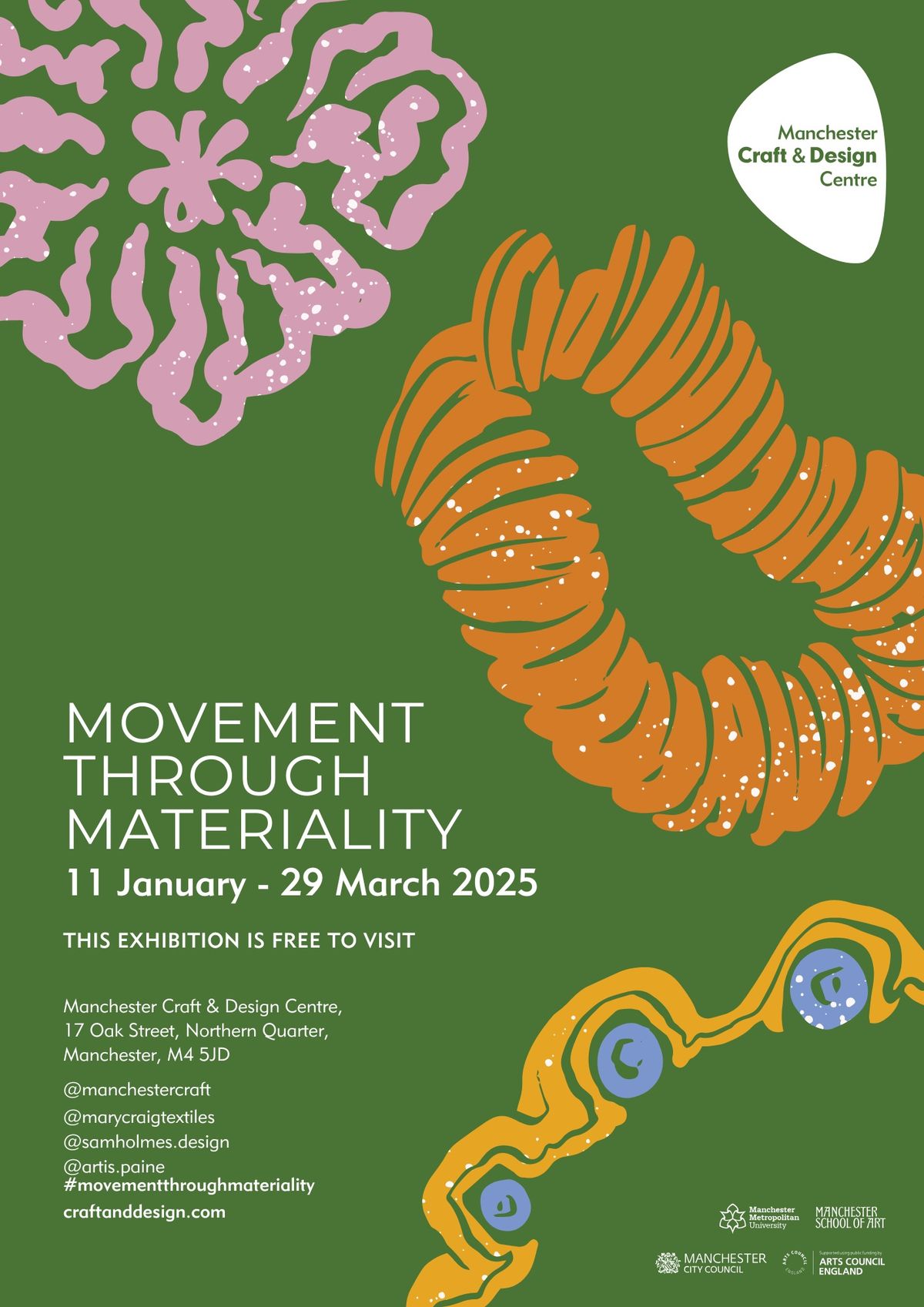 Movement Through Materiality Exhibition