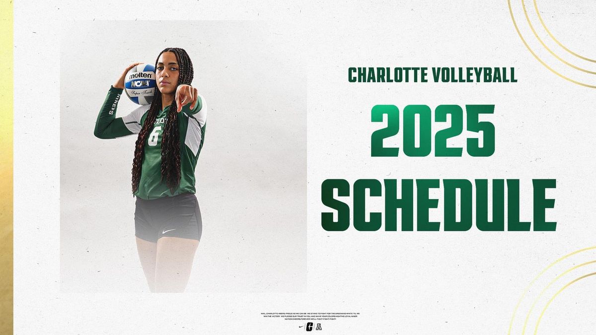 Parking Charlotte 49ers at South Florida Bulls Womens Volleyball