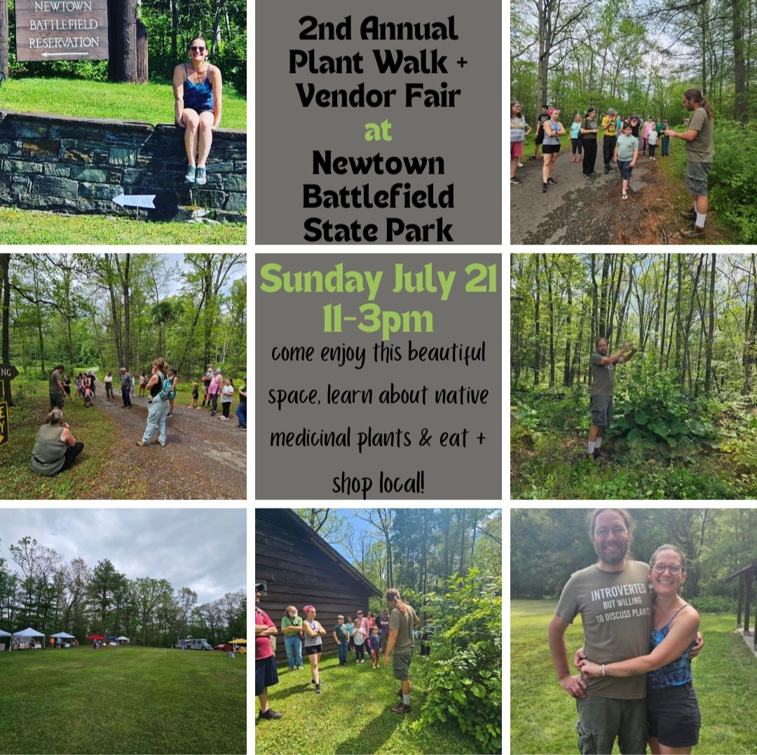 2nd Annual Plant Walk + Nature Fair at Newtown Battlefield State Park 