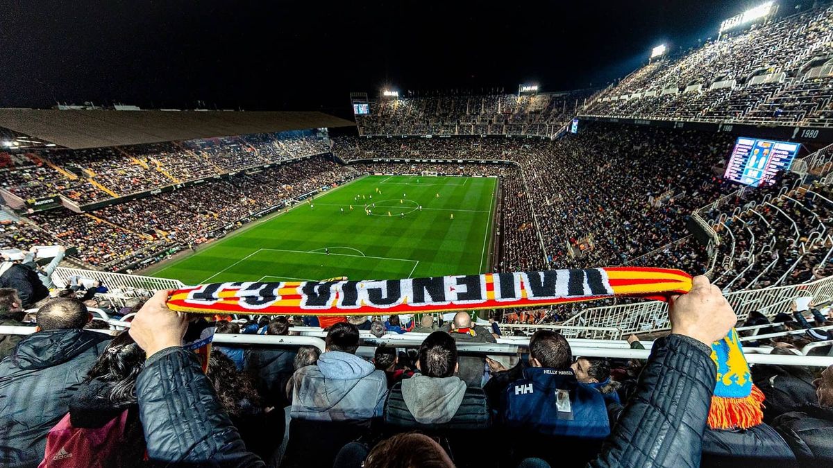 FC Barcelona vs Valencia CF at Estadi Olimpic Lluis Companys