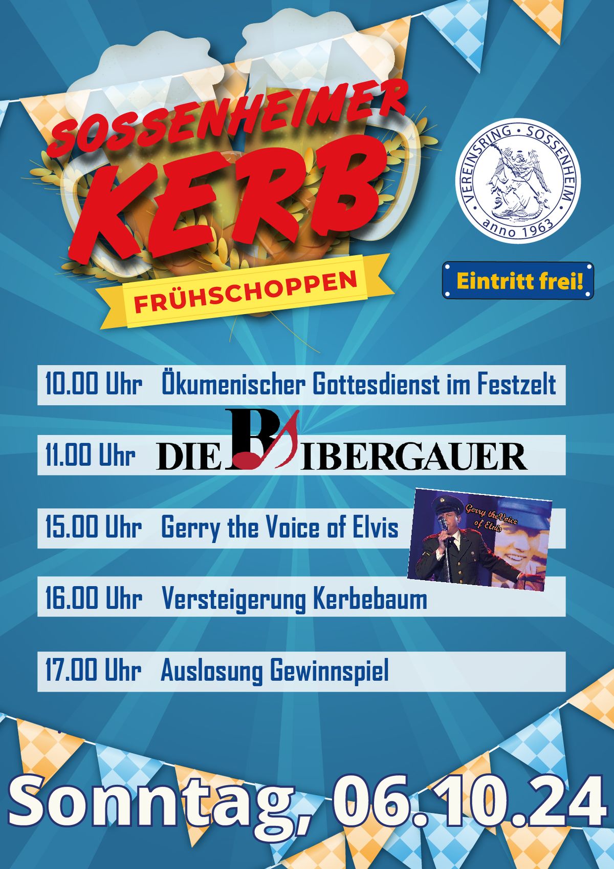 Sossenheimer Kerb - "Kerbefr\u00fchschoppen"