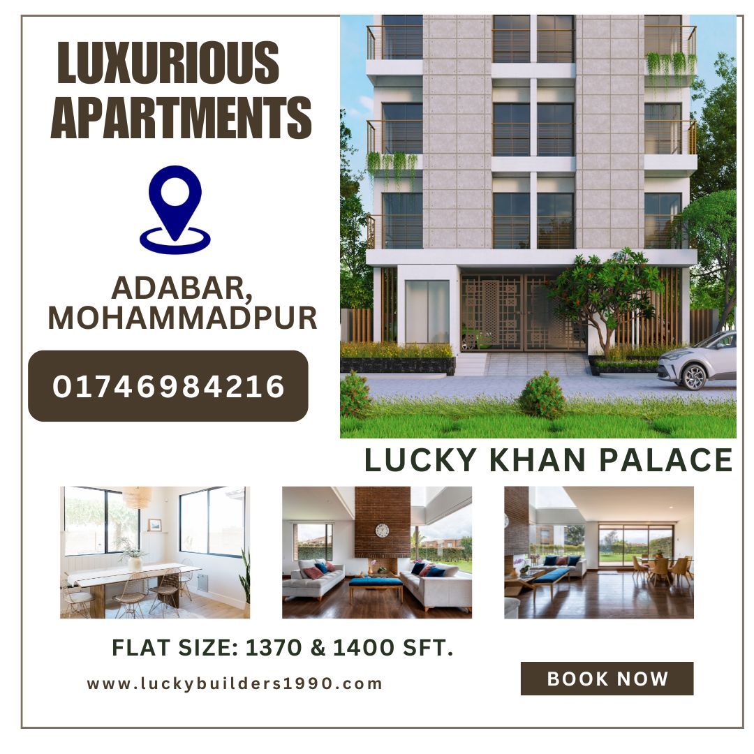 Apartment Booking Mirpur & Mohammadpur 