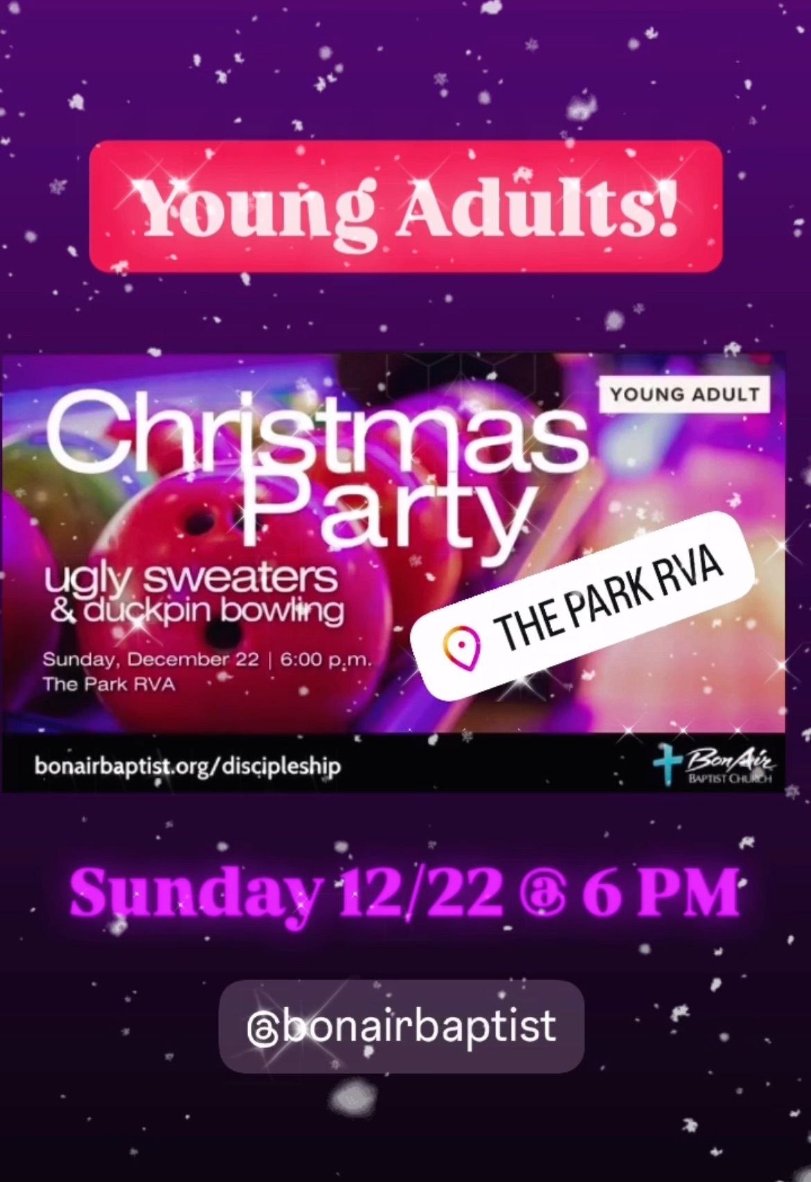 Young Adults Christmas Party 