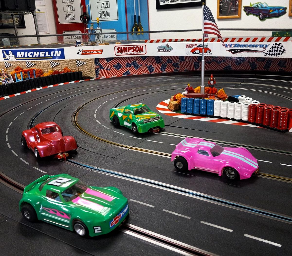 Outrace Breast Cancer (Ladies Night Slot Car Racing)!