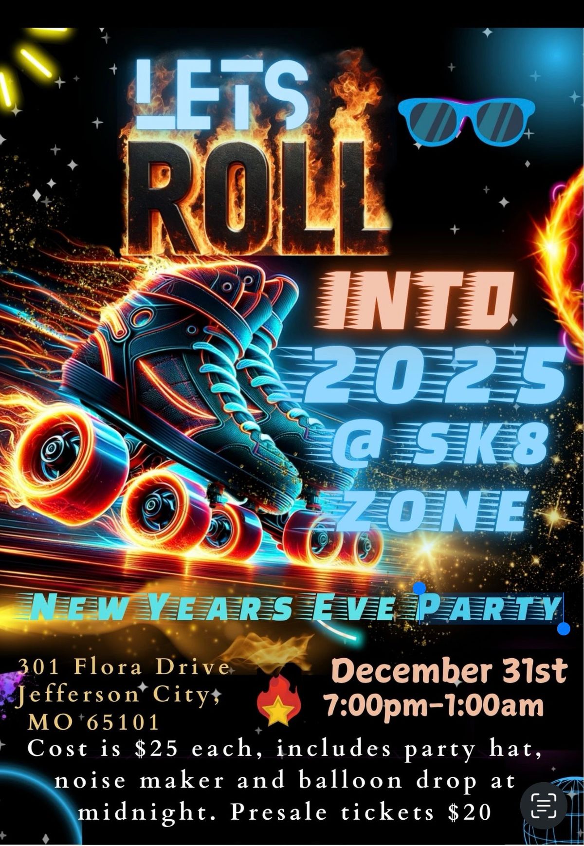 Come Roll in the New Year with us